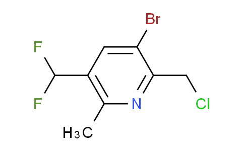 AM124187 | 1804850-70-1 | 3-Bromo-2-(chloromethyl)-5-(difluoromethyl)-6-methylpyridine