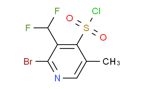 AM124188 | 1805938-56-0 | 2-Bromo-3-(difluoromethyl)-5-methylpyridine-4-sulfonyl chloride