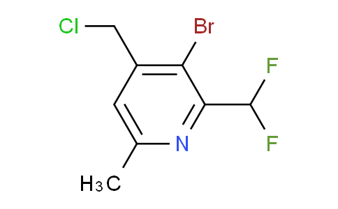 AM124190 | 1804951-32-3 | 3-Bromo-4-(chloromethyl)-2-(difluoromethyl)-6-methylpyridine