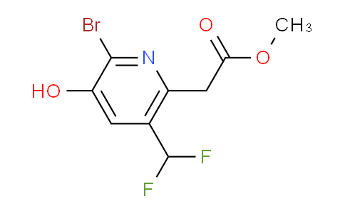AM124192 | 1805412-97-8 | Methyl 2-bromo-5-(difluoromethyl)-3-hydroxypyridine-6-acetate