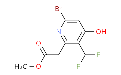 AM124193 | 1805243-75-7 | Methyl 6-bromo-3-(difluoromethyl)-4-hydroxypyridine-2-acetate