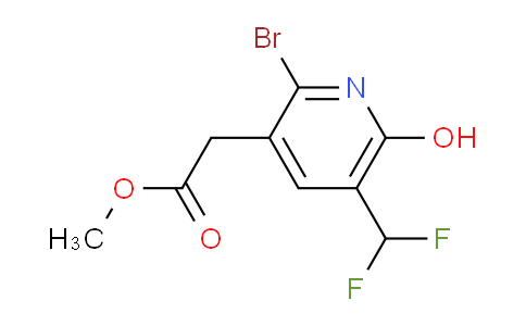 AM124196 | 1805243-88-2 | Methyl 2-bromo-5-(difluoromethyl)-6-hydroxypyridine-3-acetate