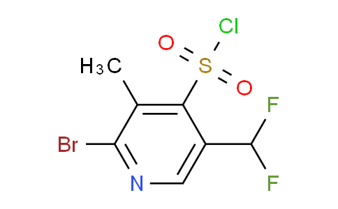 AM124197 | 1805250-12-7 | 2-Bromo-5-(difluoromethyl)-3-methylpyridine-4-sulfonyl chloride