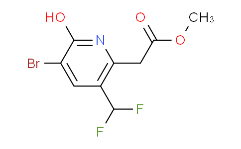 AM124213 | 1805372-52-4 | Methyl 3-bromo-5-(difluoromethyl)-2-hydroxypyridine-6-acetate