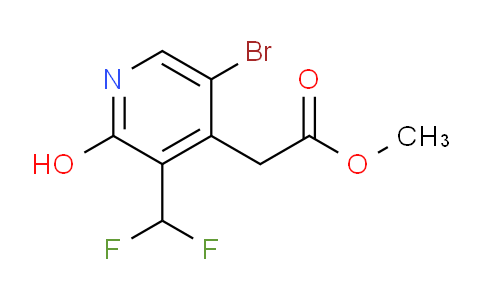 AM124216 | 1806874-58-7 | Methyl 5-bromo-3-(difluoromethyl)-2-hydroxypyridine-4-acetate