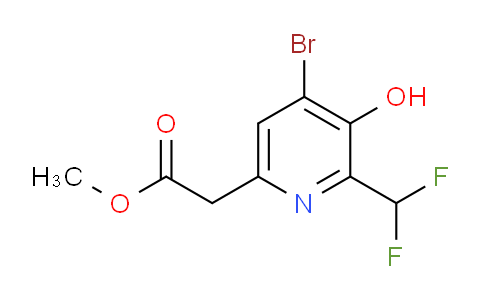 AM124217 | 1805350-13-3 | Methyl 4-bromo-2-(difluoromethyl)-3-hydroxypyridine-6-acetate