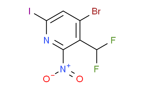 AM124221 | 1805410-73-4 | 4-Bromo-3-(difluoromethyl)-6-iodo-2-nitropyridine