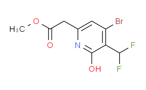 AM124222 | 1805243-96-2 | Methyl 4-bromo-3-(difluoromethyl)-2-hydroxypyridine-6-acetate