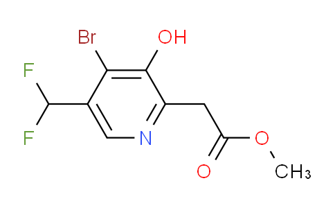 AM124223 | 1806068-97-2 | Methyl 4-bromo-5-(difluoromethyl)-3-hydroxypyridine-2-acetate