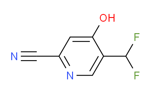 AM12423 | 1804759-41-8 | 2-Cyano-5-(difluoromethyl)-4-hydroxypyridine