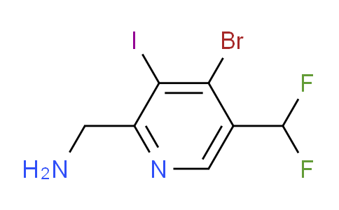 AM124233 | 1805410-86-9 | 2-(Aminomethyl)-4-bromo-5-(difluoromethyl)-3-iodopyridine