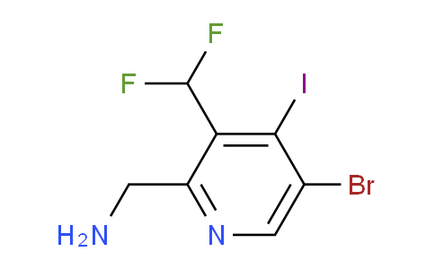 AM124237 | 1805166-47-5 | 2-(Aminomethyl)-5-bromo-3-(difluoromethyl)-4-iodopyridine