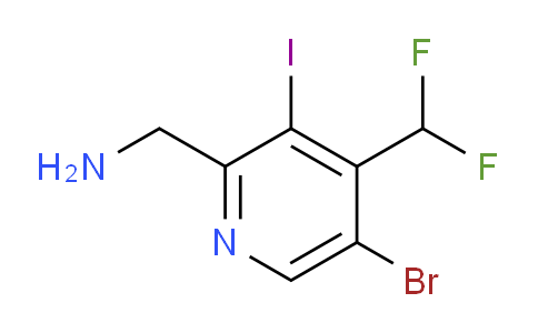 AM124238 | 1805410-95-0 | 2-(Aminomethyl)-5-bromo-4-(difluoromethyl)-3-iodopyridine