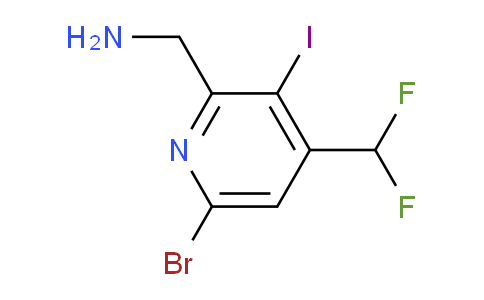 AM124241 | 1805920-28-8 | 2-(Aminomethyl)-6-bromo-4-(difluoromethyl)-3-iodopyridine