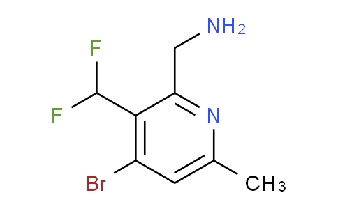 AM124242 | 1806911-21-6 | 2-(Aminomethyl)-4-bromo-3-(difluoromethyl)-6-methylpyridine