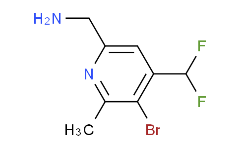AM124249 | 1806911-43-2 | 6-(Aminomethyl)-3-bromo-4-(difluoromethyl)-2-methylpyridine