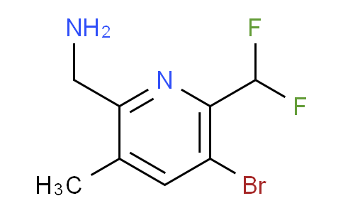 AM124251 | 1805929-33-2 | 2-(Aminomethyl)-5-bromo-6-(difluoromethyl)-3-methylpyridine