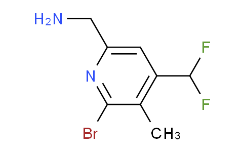 AM124255 | 1805354-00-0 | 6-(Aminomethyl)-2-bromo-4-(difluoromethyl)-3-methylpyridine