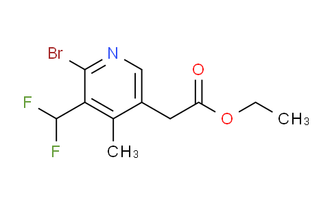 AM124256 | 1805376-19-5 | Ethyl 2-bromo-3-(difluoromethyl)-4-methylpyridine-5-acetate