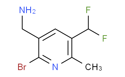AM124259 | 1806911-73-8 | 3-(Aminomethyl)-2-bromo-5-(difluoromethyl)-6-methylpyridine