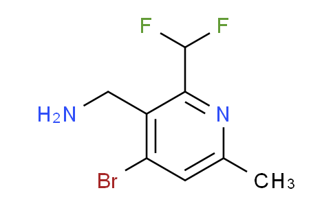 AM124263 | 1805382-25-5 | 3-(Aminomethyl)-4-bromo-2-(difluoromethyl)-6-methylpyridine