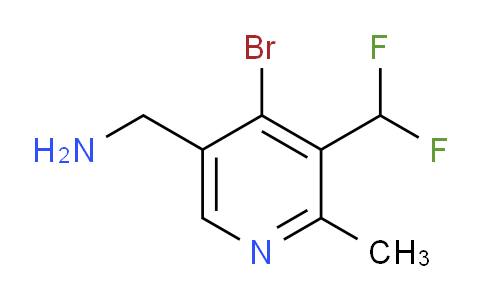 AM124265 | 1805382-29-9 | 5-(Aminomethyl)-4-bromo-3-(difluoromethyl)-2-methylpyridine