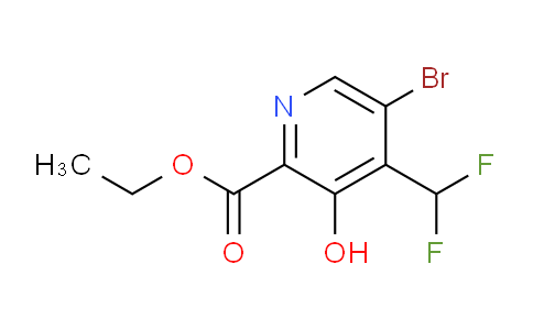 AM124280 | 1804844-85-6 | Ethyl 5-bromo-4-(difluoromethyl)-3-hydroxypyridine-2-carboxylate