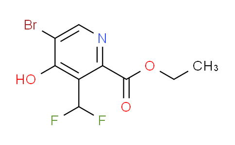 Ethyl 5-bromo-3-(difluoromethyl)-4-hydroxypyridine-2-carboxylate