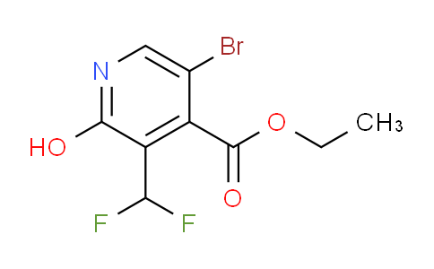 Ethyl 5-bromo-3-(difluoromethyl)-2-hydroxypyridine-4-carboxylate