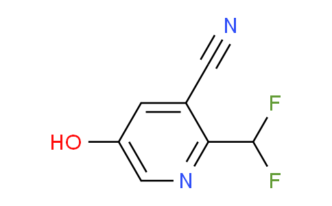 3-Cyano-2-(difluoromethyl)-5-hydroxypyridine