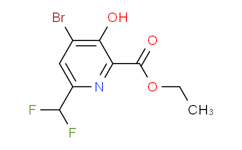 AM124291 | 1807003-05-9 | Ethyl 4-bromo-6-(difluoromethyl)-3-hydroxypyridine-2-carboxylate