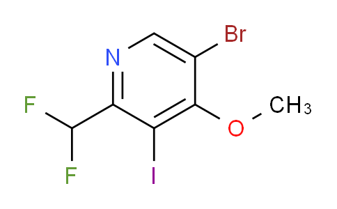 AM124292 | 1805239-43-3 | 5-Bromo-2-(difluoromethyl)-3-iodo-4-methoxypyridine