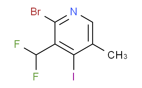 2-Bromo-3-(difluoromethyl)-4-iodo-5-methylpyridine