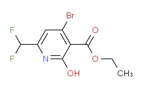 Ethyl 4-bromo-6-(difluoromethyl)-2-hydroxypyridine-3-carboxylate