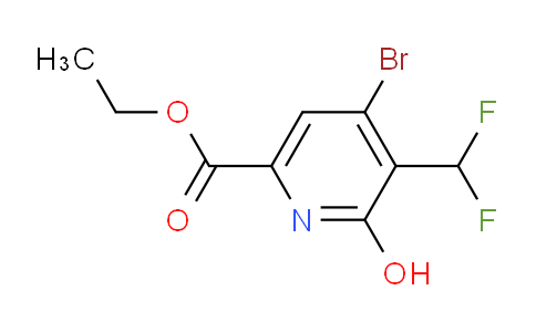 AM124298 | 1806874-12-3 | Ethyl 4-bromo-3-(difluoromethyl)-2-hydroxypyridine-6-carboxylate