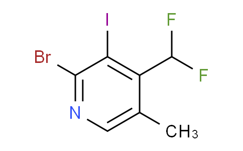 AM124299 | 1805350-81-5 | 2-Bromo-4-(difluoromethyl)-3-iodo-5-methylpyridine