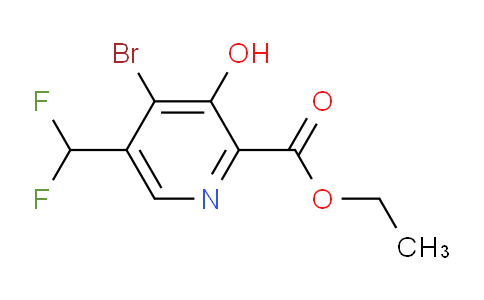 AM124300 | 1804887-25-9 | Ethyl 4-bromo-5-(difluoromethyl)-3-hydroxypyridine-2-carboxylate
