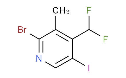 AM124301 | 1805407-99-1 | 2-Bromo-4-(difluoromethyl)-5-iodo-3-methylpyridine