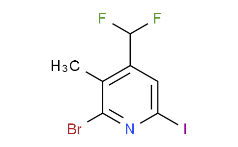AM124303 | 1806070-40-5 | 2-Bromo-4-(difluoromethyl)-6-iodo-3-methylpyridine