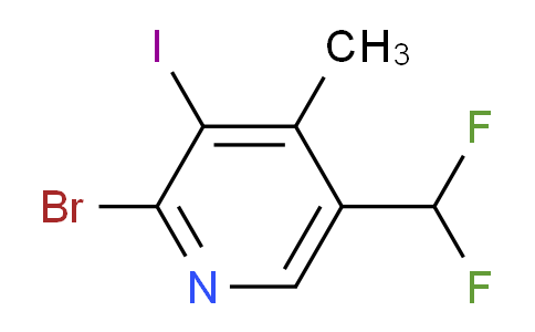 AM124304 | 1804667-83-1 | 2-Bromo-5-(difluoromethyl)-3-iodo-4-methylpyridine