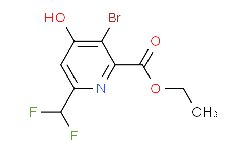 AM124306 | 1804654-02-1 | Ethyl 3-bromo-6-(difluoromethyl)-4-hydroxypyridine-2-carboxylate