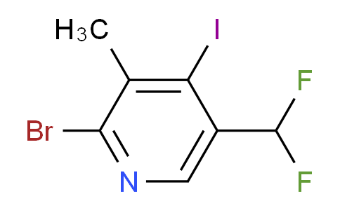 AM124308 | 1804846-55-6 | 2-Bromo-5-(difluoromethyl)-4-iodo-3-methylpyridine