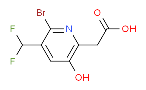 AM124311 | 1804887-30-6 | 2-Bromo-3-(difluoromethyl)-5-hydroxypyridine-6-acetic acid