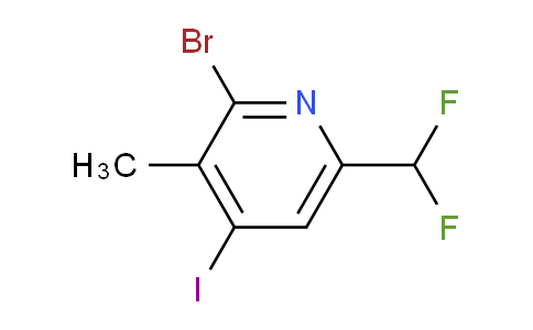 AM124312 | 1806070-44-9 | 2-Bromo-6-(difluoromethyl)-4-iodo-3-methylpyridine