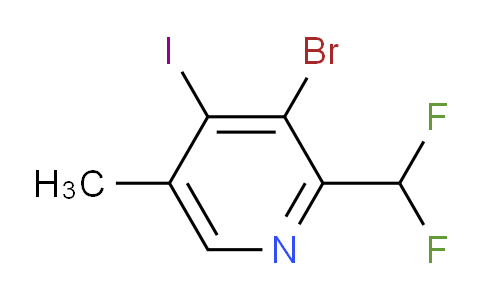 AM124315 | 1804667-91-1 | 3-Bromo-2-(difluoromethyl)-4-iodo-5-methylpyridine