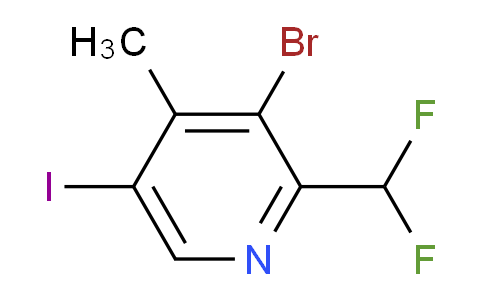 AM124317 | 1805408-46-1 | 3-Bromo-2-(difluoromethyl)-5-iodo-4-methylpyridine