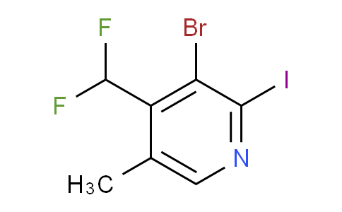 AM124319 | 1804668-03-8 | 3-Bromo-4-(difluoromethyl)-2-iodo-5-methylpyridine