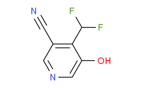 3-Cyano-4-(difluoromethyl)-5-hydroxypyridine