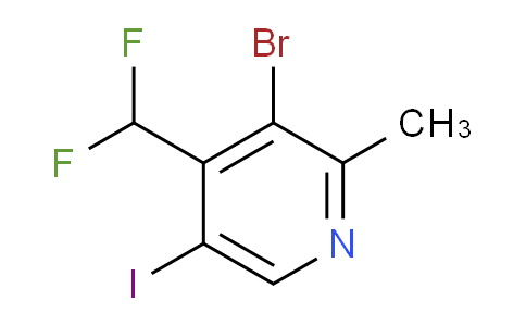 AM124320 | 1806070-53-0 | 3-Bromo-4-(difluoromethyl)-5-iodo-2-methylpyridine