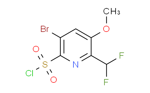 AM124324 | 1805339-77-8 | 5-Bromo-2-(difluoromethyl)-3-methoxypyridine-6-sulfonyl chloride